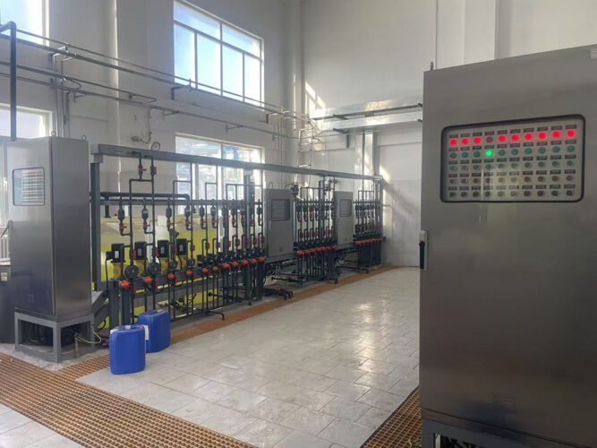 600t/h连云港原水预处理+330t/h全膜法除盐水系统+50t/h凝结水系统